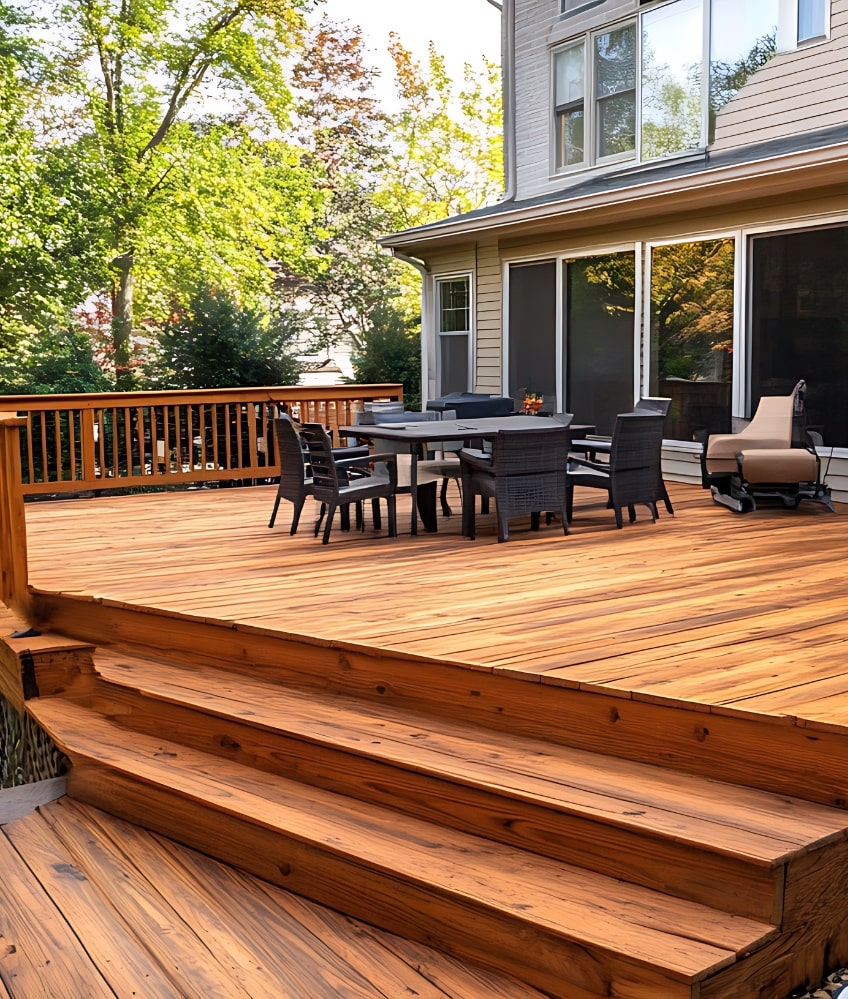 wood deck